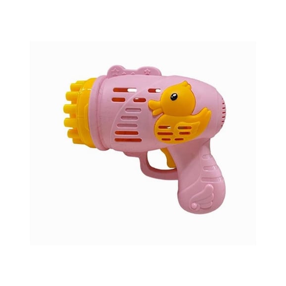 Ördekli Pilli Köpük Tabanca Pembe6050
